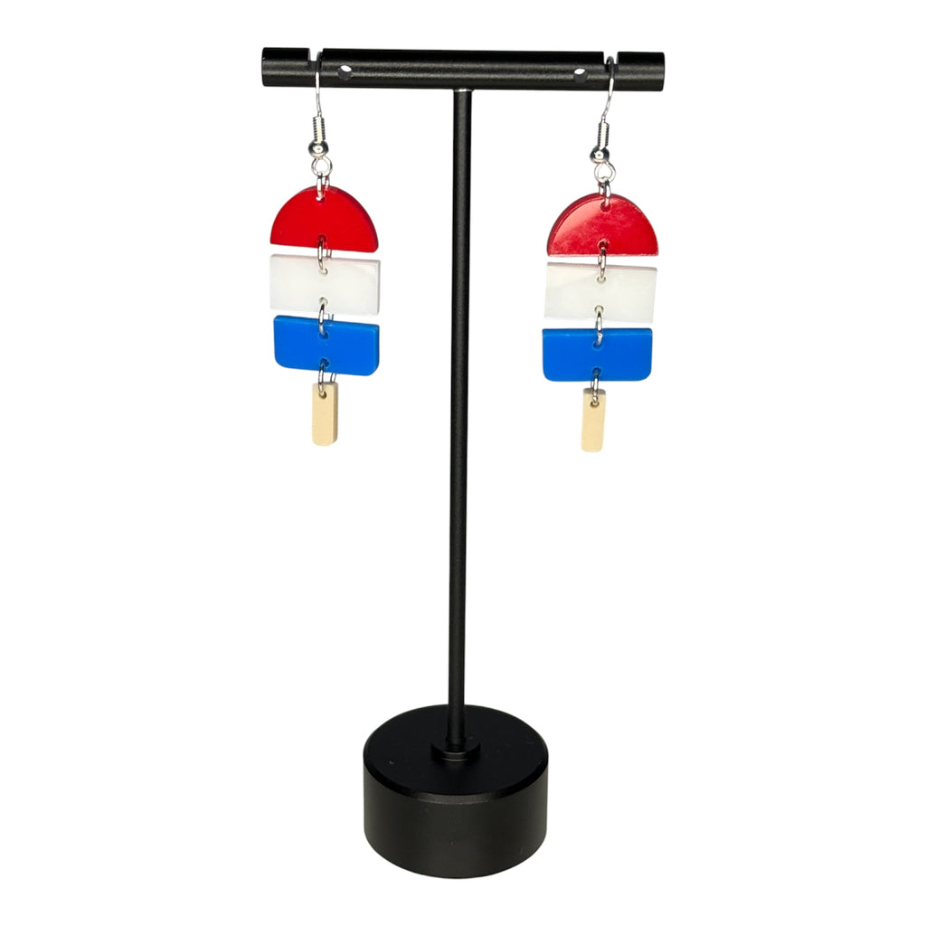 Firecracker Popsicle Earrings