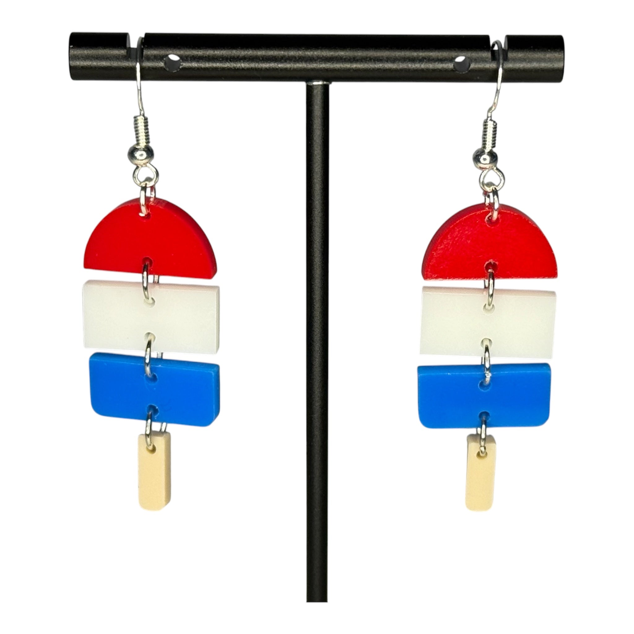 Firecracker Popsicle Earrings